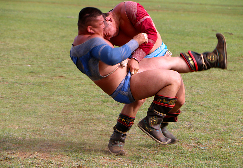 Mongolian wrestling